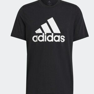 Adidas Boy's Aeroready Sport Logo Tee - M(10-12)